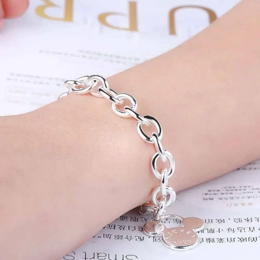 Disney's Mickey Mouse Silver Plated Bracelet